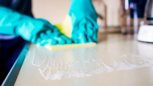 Commercial hard floor cleaning Kingston service for high-traffic business spaces